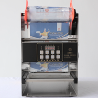 Machine de scellage automatique Shuchen pour gobelets en plastique, machine à glaçons en cubes pour sceller les gobelets en papier et en plastique