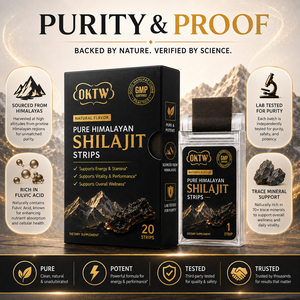 Custom Shilajit Oral Strips Mouth Melting Film with Zinc for Mineral Support, Private Label Supply - Product Image 5