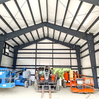 Kits de hangar préfabriqués, bâtiment de type barndominium, structure en acier, entrepôt, atelier préfabriqué, bâtiment métallique