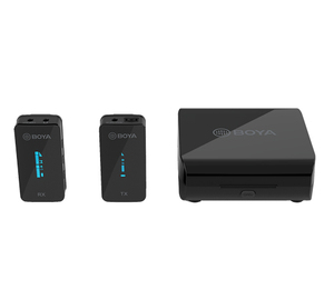 Système de microphone cravate sans fil BOYA BY-XM6 S1 S2 K1 <span class=keywords><strong>K2</strong></span> pour smartphone, ordinateur portable, appareil photo reflex numérique, tablette, caméscope, enregistreur 100M - Product Image 1