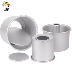 Molde <span class=keywords><strong>para</strong></span> Hornear de Aleación de Aluminio Antiadherente, <span class=keywords><strong>Moldes</strong></span> <span class=keywords><strong>para</strong></span> Hornear con Fondo Extraíble Beasea - Product Image 1