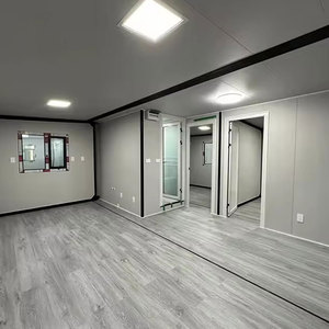 Casa Contenedor Expandible <span class=keywords><strong>de</strong></span> Dos Pisos <span class=keywords><strong>de</strong></span> Acero Galvanizado Boda con Ducha y Baño, Villa Personalizada <span class=keywords><strong>de</strong></span> 40 pies para Uso en Hoteles/Escuelas en Venta - Product Image 4