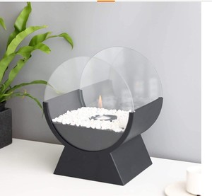 <span class=keywords><strong>Chimenea</strong></span> de <span class=keywords><strong>Etanol</strong></span> en Forma de Arco, Portátil, de Sobremesa, Resistente a Altas Temperaturas, Directo de Fábrica - Product Image 6