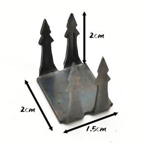 Acessórios para Calçados de Salto Alto: Pregos de Aço Carbono com Quatro Pernas e Espinhos - Product Image 2