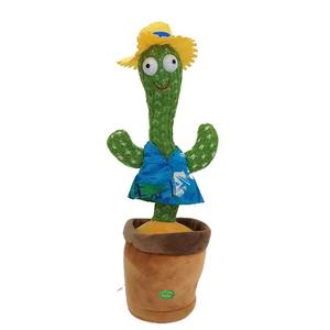 32cmお得な価格新しい電気ぬいぐるみダンスサボテンオユンカク人形かわいいぬいぐるみダンスサボテンおもちゃ - Product Image 3