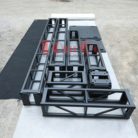 Iluminación para eventos Cabina de DJ Marco de aluminio 5 pies 8 pies 10 pies Tomcat Thomas Box Truss Display 305mm Bolt Truss