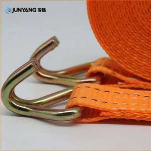 JUNYANG Correas de Amarre con Trinquete Retráctiles de Poliéster con Doble Gancho en J para Contenedores y Carga, con Garantía de Calidad, Más Vendidas - Product Image 3