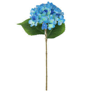 ดอกไฮเดรนเยียจำลองแบบแท่งอมยิ้ม ขนาด 46 ซม. ทำจากพลาสติกและผ้าไหม สำหรับตกแต่งงานแต่งงาน งานกลางแจ้ง ของตกแต่งบ้าน สไตล์คลาสสิก คุณภาพสูง - Product Image 4