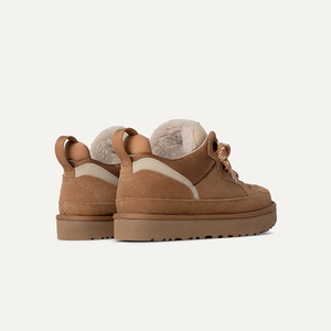 Bottes pantoufles pour femmes, hiver, automne, respirantes, doublure en cuir véritable, dessus en peau de mouton, semelle extérieure en caoutchouc, antidérapantes, thermiques, légères - Product Image 5