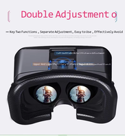 Réalité virtuelle de jeux du nouveau style VR de prix usine pour le jeu vidéo de lunettes de téléphone intelligent de Smartphone avec la lentille VR pour le mobile