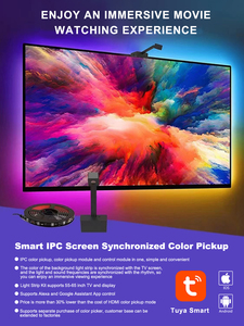 Tuya 1080P Máy Ảnh Thông Minh Màn Hình Đồng Bộ Ánh Sáng Dải Ứng Dụng Điều Khiển Hỗ Trợ Alexa Thưởng thức Nhập Vai Movie Xem Kinh Nghiệm - Product Image 4