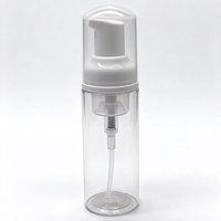 Botol Busa Mousse Elektroplated 30ml 40ml 60ml 80ml 100ml 120ml PET Pompa Eksternal Tanpa Tabung Pegas
