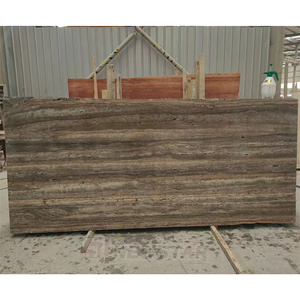 Newstar chất lượng tốt nhất bán Sliver <span class=keywords><strong>travertine</strong></span> Đen <span class=keywords><strong>travertine</strong></span> grey sàn <span class=keywords><strong>slab</strong></span> gạch đá cẩm thạch Sliver grey <span class=keywords><strong>travertine</strong></span> - Product Image 2