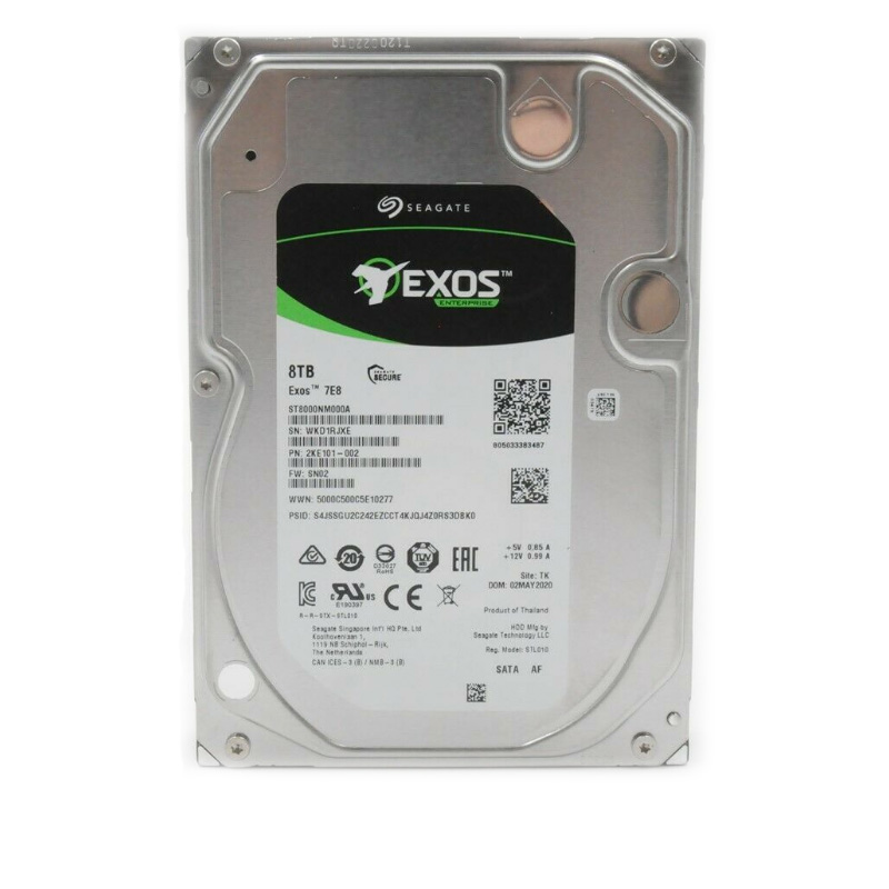 Seagate Exos 7E8 8TB HDD - High Performance Storage