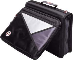 Bolso Bandolera Ajustable Ecológico de Lujo Case-it k con Gancho para Valla, Cierre de Cremallera Resistente y Duradero, Anillo en O de 3 Pulgadas, 5 Colores - Product Image 1