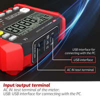 TASI TA872A Testeur numérique multifonction personnalisable OEM USB RCD/LOOP avec fonctions de test de tension et de courant