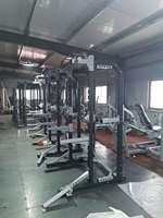 XINRUI Power Half Rack Commercial Multi Functional Half Power Cage Free Weight Fitness Gym Equipment