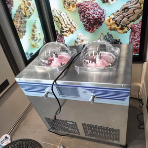 Mini machine à crème glacée dure commerciale fabricant de crème glacée à l'azote liquide bon marché attributs spécifiques au lait arguments de vente uniques - Product Image 5