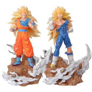 Figuras de Acción de <span class=keywords><strong>Dragon</strong></span> <span class=keywords><strong>Ball</strong></span> al por Mayor 36.5 cm Anime Japonés Super Saiyan Son Kirin Goku Vegeta <span class=keywords><strong>Gogeta</strong></span> - Product Image 1