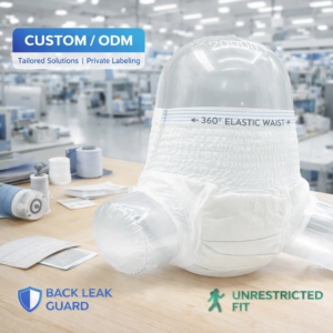 Ventes en gros de couches-culottes pour adultes, super absorbantes, ultra épaisses, jetables, pour l'incontinence, logo personnalisé en usine, OEM ODM - Product Image 4