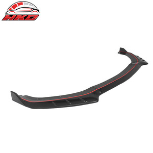 Fits For Ford Mustang 24-26 IKON Front Bumper Lip Real Carbon Fiber Lower <b>Splitter</b> Auto Parts Automotive Accessories - Product Image 2