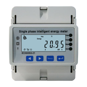 Neu eingetroffener, fortschrittlicher DIN-Schienen-montierter RS485-Einphasen-Energiezähler für präzise Leistungsmessung und Datenerfassung. - Product Image 5