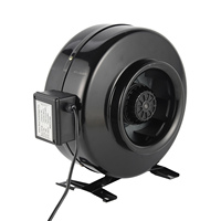 Ventilateur d'extraction industriel étanche ELMAK CE SAA 8 pouces 220V avec refroidissement axial DC