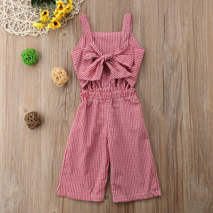 Venta al por Mayor de Conjuntos de Ropa para Niños, Estilo Nuevo, Camisa a Cuadros y Pantalones de Trekking para Niña - Product Image 5