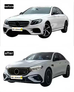 Le kit de carrosserie de pièces automobiles est disponible pour Mercedes Benz <span class=keywords><strong>W213</strong></span> modifié W214 <span class=keywords><strong>AMG</strong></span> <span class=keywords><strong>E53</strong></span> Kit de carrosserie de montage sans perte capot de pare-chocs - Product Image 5