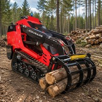 Mini-chargeuse compacte diesel 25 CV, certifiée CE EPA, pour la construction et la location
