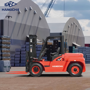 Carretilla elevadora contrapesada diésel Hangcha CE ISO personalizable XA Series 5t-7T para neumáticos de motor-para fábrica/puerto a granel - Product Image 5