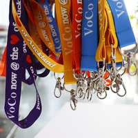 Cordon de sécurité personnalisé Kofei, porte-badge, chaîne de cou, cordon pour carte PVC et cordons personnalisés en polyester avec logo