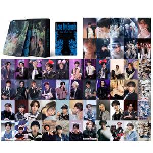 55 pièces/ensemble KPOP enfants errants tous les Album Photocards en boîte carte postale BangChan Han HyunJin Felix groupe LOMO cartes Fans Collection cadeau - Product Image 5
