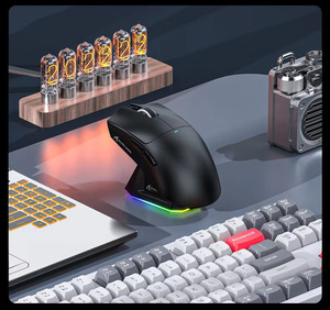 Tấn Công Cá Mập X11 RGB Chuột Chơi <span class=keywords><strong>Game</strong></span> Paw3311 Cảm Biến 3 Chế Độ Kết Nối Không Dây Bt Sạc RGB Cơ Sở E-Thể Thao Trò Chơi Chuột - Product Image 6