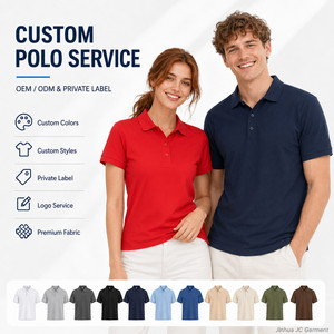 Manches courtes tricotées sur mesure pour chemise homme femme 50% coton 45% polyester 5% élasthanne 200g respirant couleur unie OEM ODM Personnalisé - Product Image 1