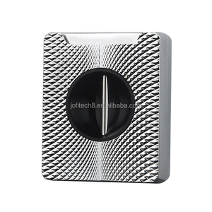 Nouveau coupe-cigares en V de luxe, confortable au toucher, en acier inoxydable, guillotine à cigares en métal, ciseaux à cigares de luxe, coupe-cigares de luxe - Product Image 1