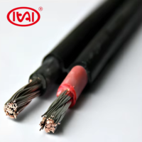 Cable Fotovoltaico Solar de 2.5-20mm2 con Aislamiento XLPO, Corriente Nominal de 16A, Cobre Estañado para Conexión de Paneles Solares Eléctricos DC