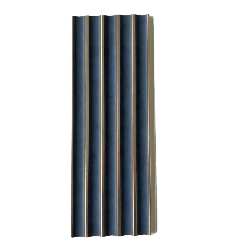 Solid Blue Gold Linie Farbe Innendekoration für PS Foam Wall Panel