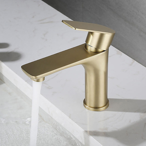 Robinet de lavabo contemporain en acier inoxydable noir, mitigeur monocommande électrique à débit contrôlé pour salle de bain, vente en gros - Product Image 2