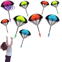 Lancer à la main Mini soldat Camouflage Parachute pour enfants jouets de plein air jeu éducatif volant Parachute Sport pour enfant jouets
