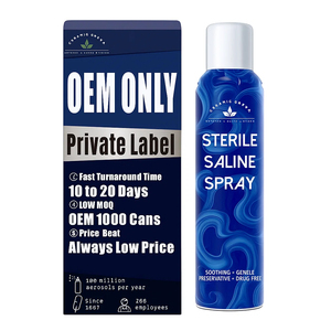 100% Pure Solução Salina Piercing Aftercare Spray Essencial Cura Protegendo Novo Orelha Piercings Maquiagem Permanente Aftercare - Product Image 1