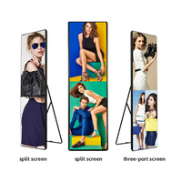 LED per interni Poster Display-alta luminosità Digital Signage con SDK per negozi al dettaglio centro commerciale e aeroporto
