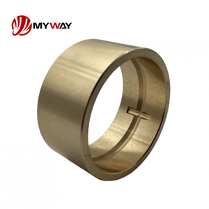 Bague en laiton fendue de haute précision personnalisée MYWAY OEM pour piqueteuses de construction et équipements routiers - Product Image 3