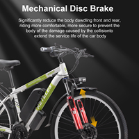 Vente directe d'usine KETELES Vélo électrique 26 pouces Moteur 250W Batterie 13AH Vélo de montagne électrique 21 vitesses Vélo de montagne électrique pour adultes
