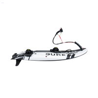 Jet ski à essence 110cc, vitesse 50 km/h, longue durée de vie, fibre de carbone, démarrage électrique, 1 personne, planche de surf