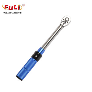 Clé dynamométrique Fuli 1/4 pouce, réglable, en acier chrome-vanadium, avec cliquet, pour réparation de vélos et d'automobiles - Product Image 1