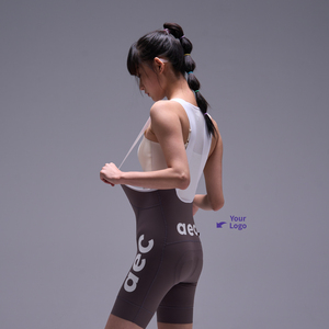 Pantalon de cyclisme personnalisé pour femmes, grande taille, extensible dans 4 directions, respirant, séchage rapide, écologique, haute visibilité, vêtements d'équipe pour le VTT - Product Image 1