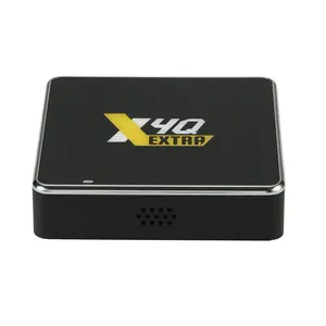 Originele Ugos X4q Extra S905X4-J 4G 128G Smart Android 11 Tv Box Lpddr4 2.4G/5G Wifi 1000M Spdif B-T Settopbox