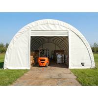 Carpa de Almacenamiento Exterior Tipo Domo de PVC de 30X65X15 pies, Almacén, Carpa para Guardar Motos