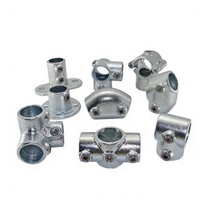 Abrazaderas de Tubo de Acero Metálico <span class=keywords><strong>HULK</strong></span>, Conectores de Tubo para Barandillas, Abrazaderas de Tubo para Estructuras - Product Image 1